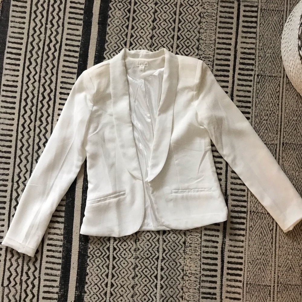 White blazer
